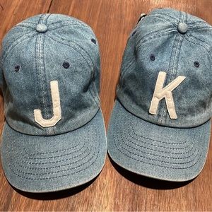 Felt monogrammed hats